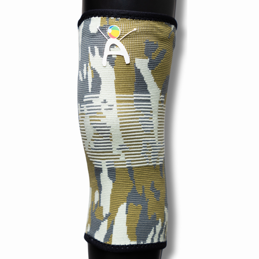 Arvonne Kids Knee Compression Sleeve (Green Camouflage)